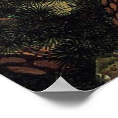 愛飛んでいるフェニックス、羽、ハートバレンタインデー ポスター (角)