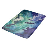 愛飛んでいる人 – 水の色絵を描の バスマット (アングル)