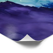 愛飛んでいる人 – 水の色絵を描の ポスター (コーナー)