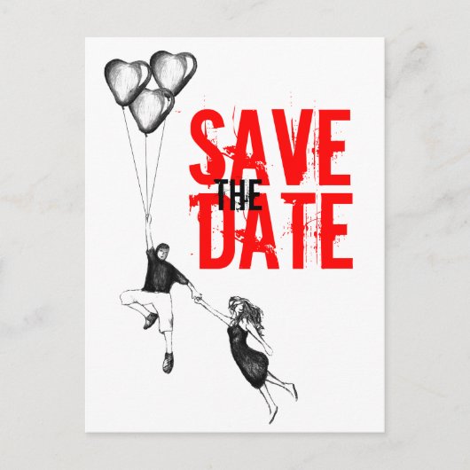 愛飛んでいる遠くにで 案内ポストカード (正面)