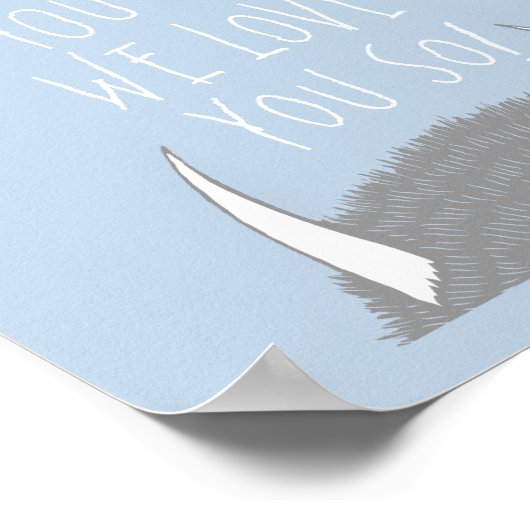 愛食べしてやる！ ポスター (角)