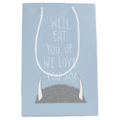 愛食べしてやる! ミディアムペーパーバッグ (正面)