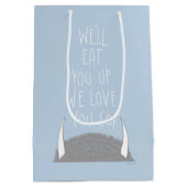 愛食べしてやる! ミディアムペーパーバッグ (裏面)