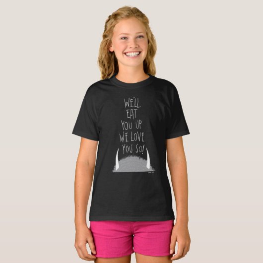 愛食べしてやる! Tシャツ (正面フル)