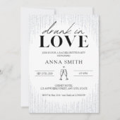 愛飲のバチェロレッテ招待状 招待状 (正面)