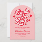 愛飲のバチェロレッテ 招待状 (正面)