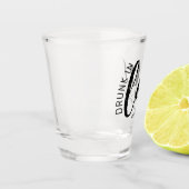 愛飲バチェロレッテに恵まパーソナライズされたれ ショットグラス (左)