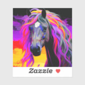 愛馬のアートワーク シール (シート)