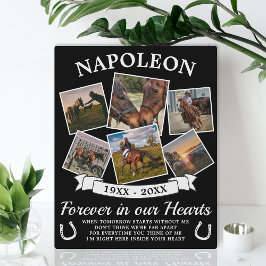 愛馬の記憶 フォトプラーク