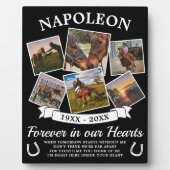 愛馬の記憶 フォトプラーク (正面)