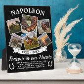 愛馬の記憶 フォトプラーク (側面)