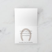 愛馬アットピース獣医の同情カード カード (内部)