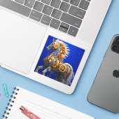 愛馬 シール (ノートパソコンとiPhone)