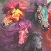 愛馬 シール (正面)