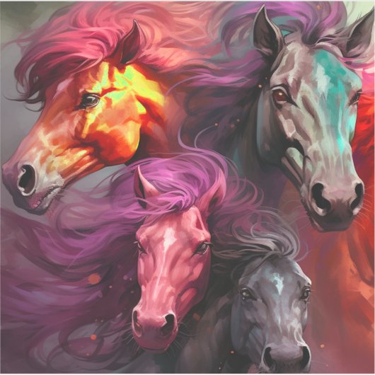 愛馬 シール (正面)