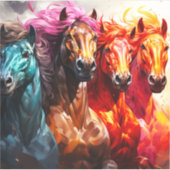 愛馬 シール (正面)