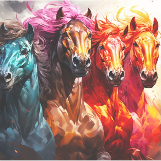 愛馬 シール (正面)