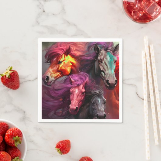 愛馬 スタンダードカクテルナプキン (インサイチュ)