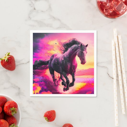 愛馬 スタンダードカクテルナプキン (インサイチュ)