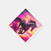 愛馬 スタンダードカクテルナプキン (角)