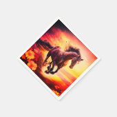 愛馬 スタンダードカクテルナプキン (角)