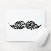 愛髭のハート マウスパッド (マウス)