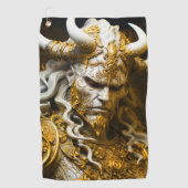 愛鬼 ゴルフタオル (正面)