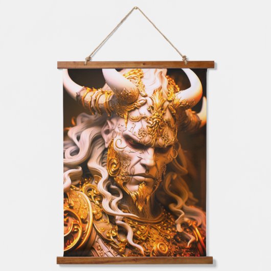 愛鬼 吊り下げ型タペストリー (正面)