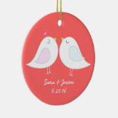 愛鳥のオーナメント セラミックオーナメント (右)