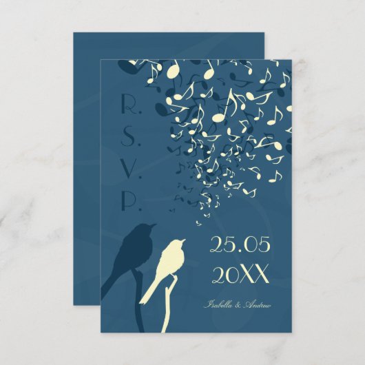 愛鳥の歌- RSVP (正面/裏面)