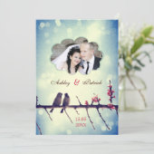 愛鳥の物語-あなたの写真を加えて下さい 招待状 (スタンド正面)