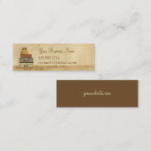 愛鳥の細い名刺を飛ばすために用意して下さい スキニー名刺 (正面/裏面)