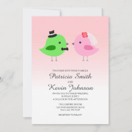 愛鳥の結婚 招待状