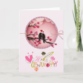 愛鳥の記念日のグリーティングカード カード (正面)