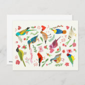 愛鳥はがき ポストカード (正面/裏面)