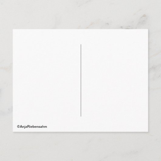 愛鳥はがき ポストカード (裏面)