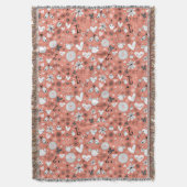 愛鳥パターン スローブランケット (正面縦)