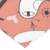 愛鳥パターン テーブルクロス (アングル)