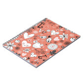 愛鳥パターン ノートブック (左側)