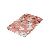 愛鳥パターン バスマット (アングル)