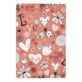 愛鳥パターン ミニクリップボード (裏面)