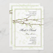 愛鳥プログラムの発芽の枝 プログラム (正面/裏面)