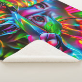 愛鳥恐怖症：鮮明な超現実美術 シェルパブランケット (3/4)