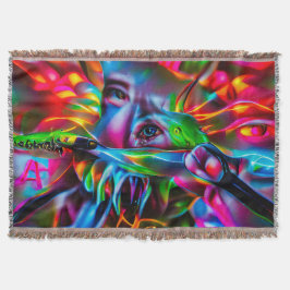 愛鳥恐怖症：鮮明な超現実美術 スローブランケット