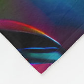 愛鳥恐怖症：鮮明な超現実美術 フリースブランケット (角)