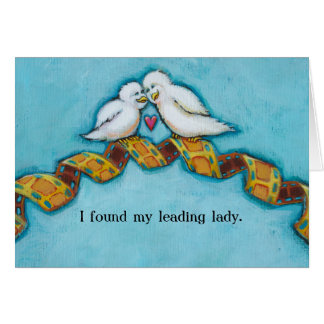 愛鳥映画恋人のフィルムのもみ革のロマンチックな絵画