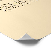 愛鳥結婚の座席表 ポスター (角)