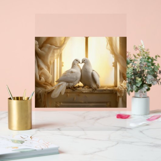 愛鳥 アクリルサイン (ウェディング)