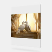 愛鳥 アクリルサイン (傾斜)