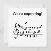 愛鳥,カスタマイズ可能を期待 招待状 (正面)